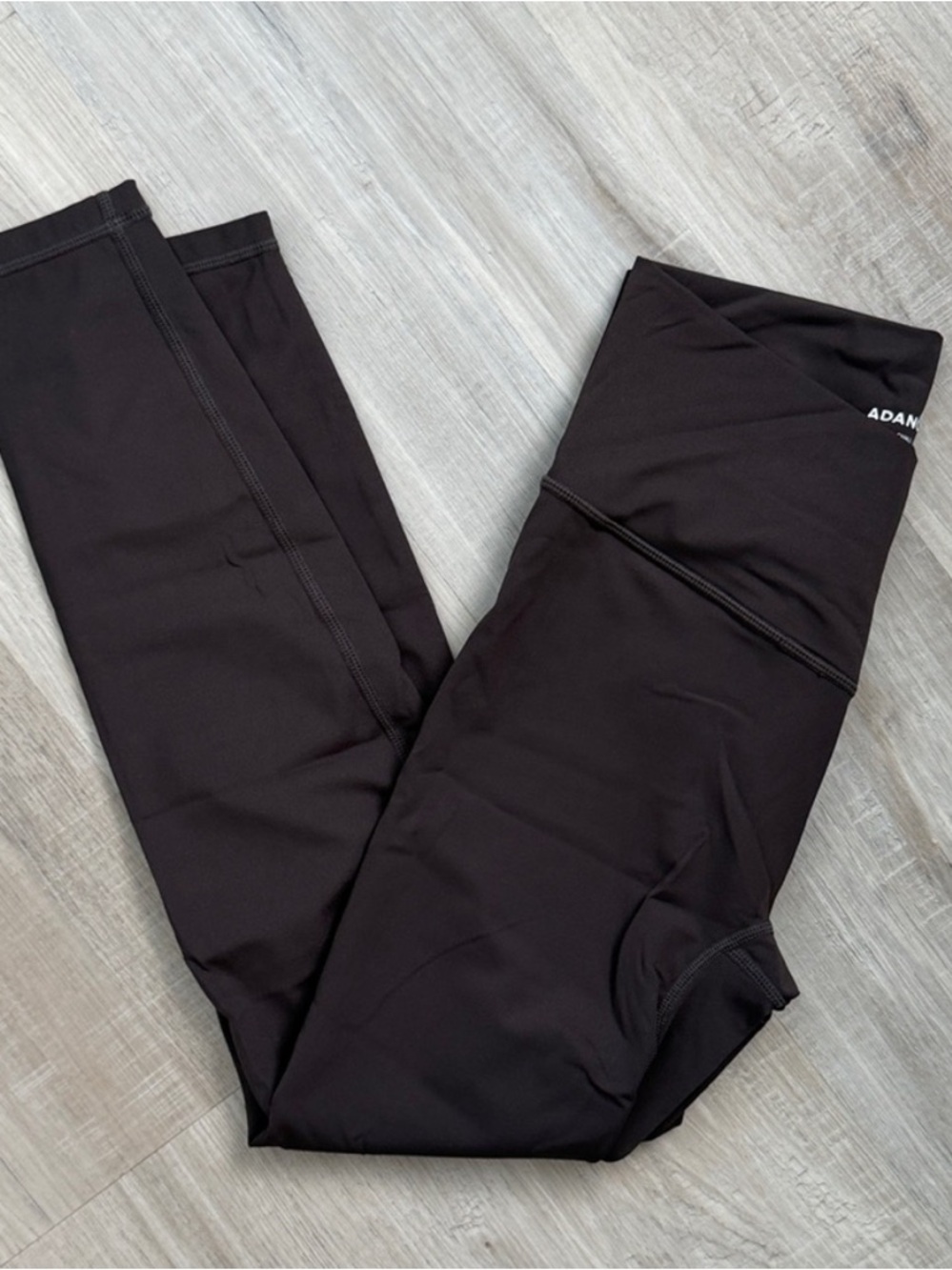 Adanola Perfect Leggings in Coffee Bean Size Small NWOT - Picture 5 of 6